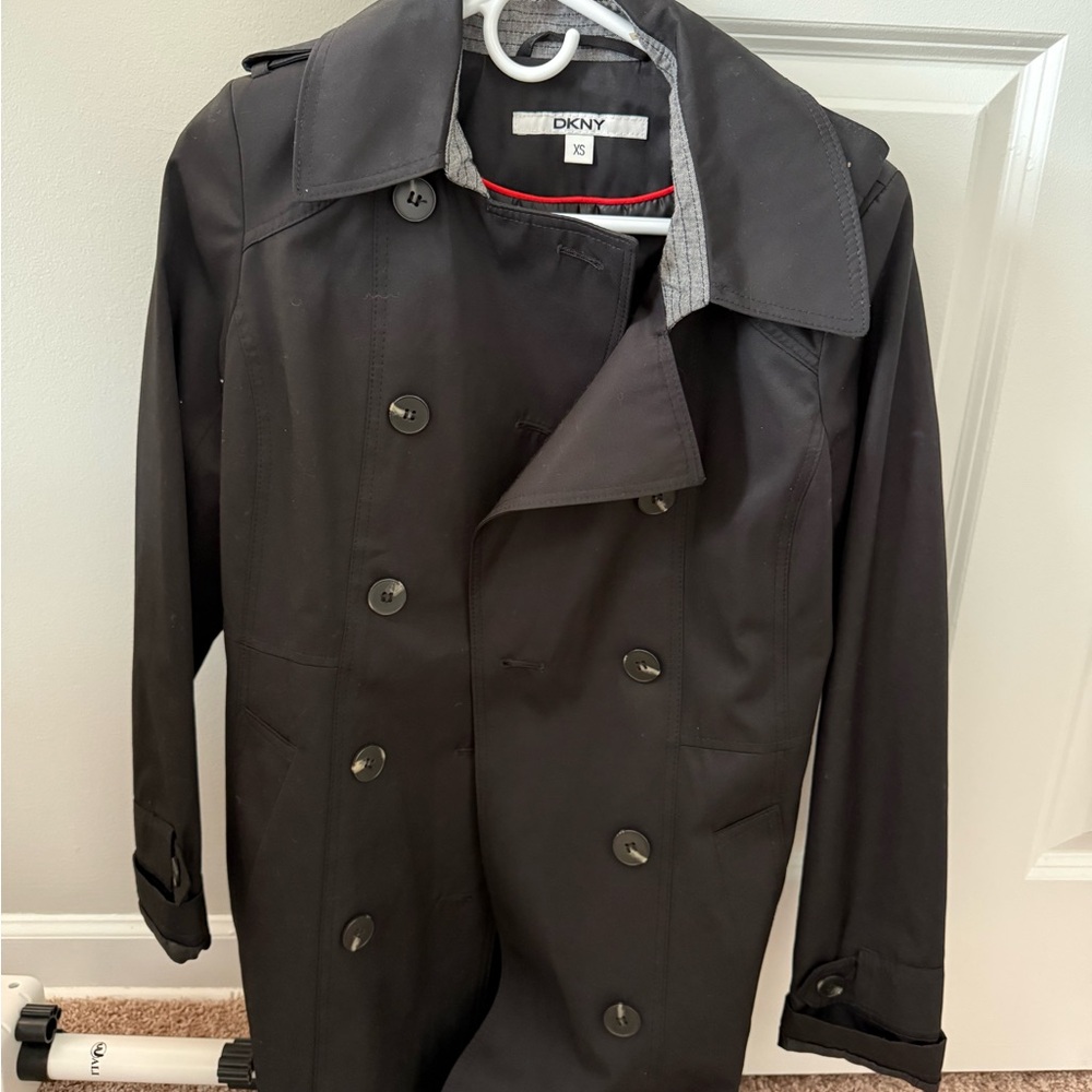 DKNY Charcoal Women’s Trench Coat